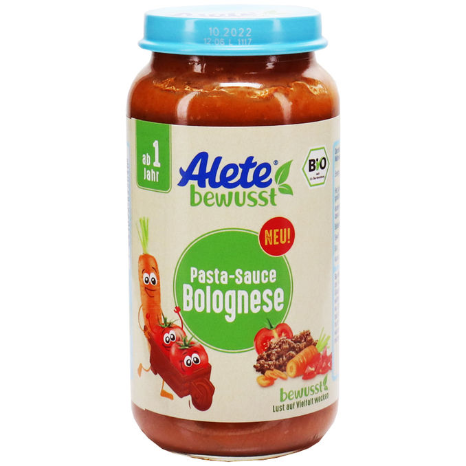 Alete BIO Pasta-Sauce Bolognese