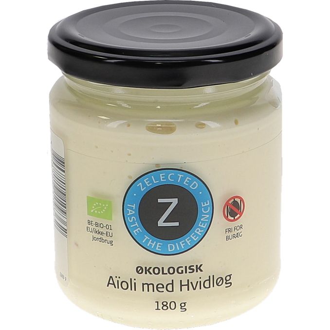 Zelected foods Aioli m. Hvidløg økologisk