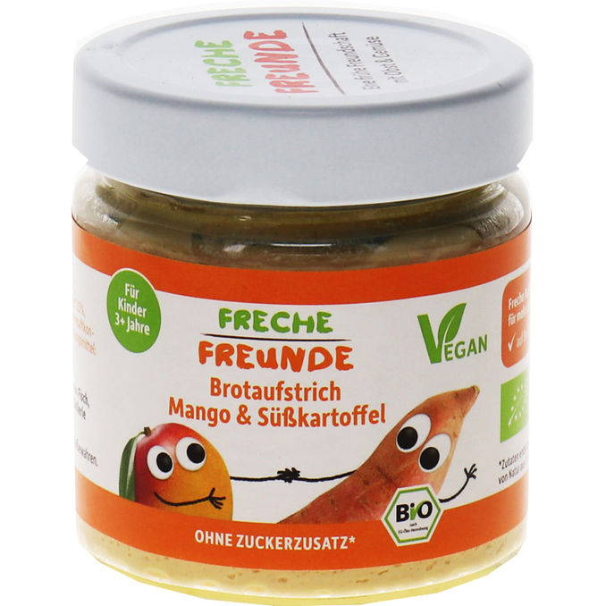 Freche Freunde BIO Brotaufstrich Mango & Süßkartoffel