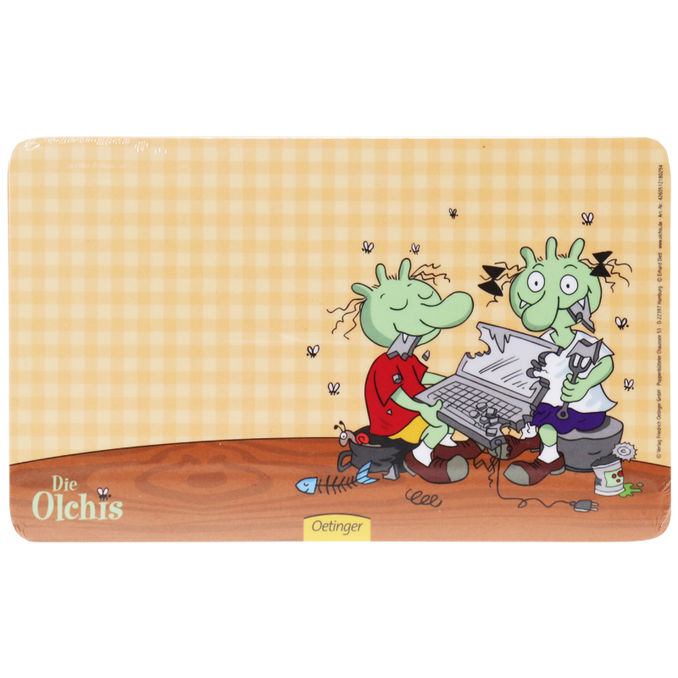 Oetinger Die Olchis. Knabber-Schlabber-Klecker-Brettchen