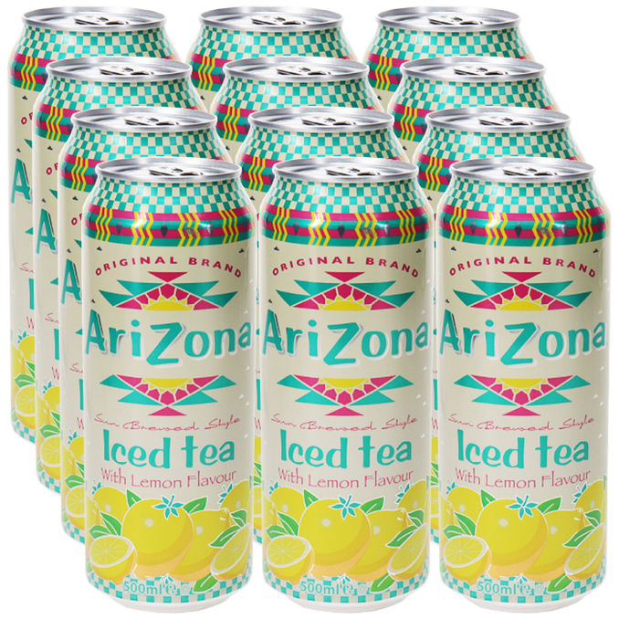 AriZona Iced Tea Lemon, 12er Pack (EINWEG) zzgl. Pfand