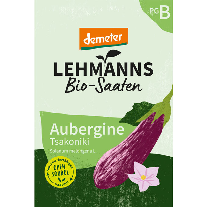 Lehmanns Bio-Saaten BIO Saaten Aubergine