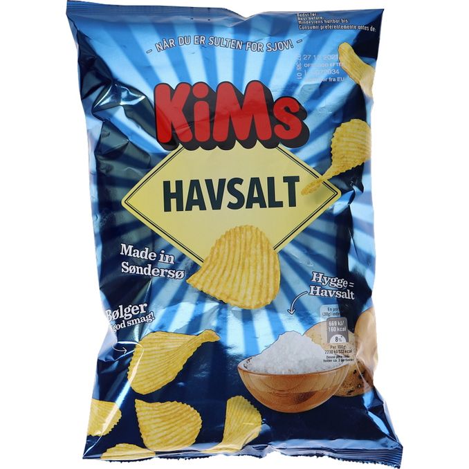 Kims Chips Havsalt