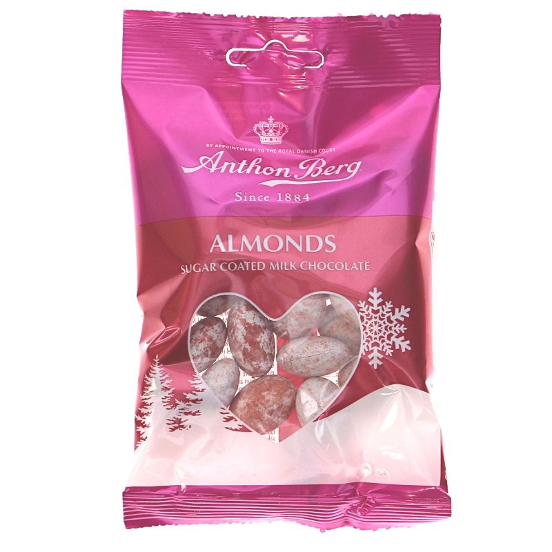 Anthon Berg Mandler Chokolade 80g, 80 g fra Anthon Berg | Motatos