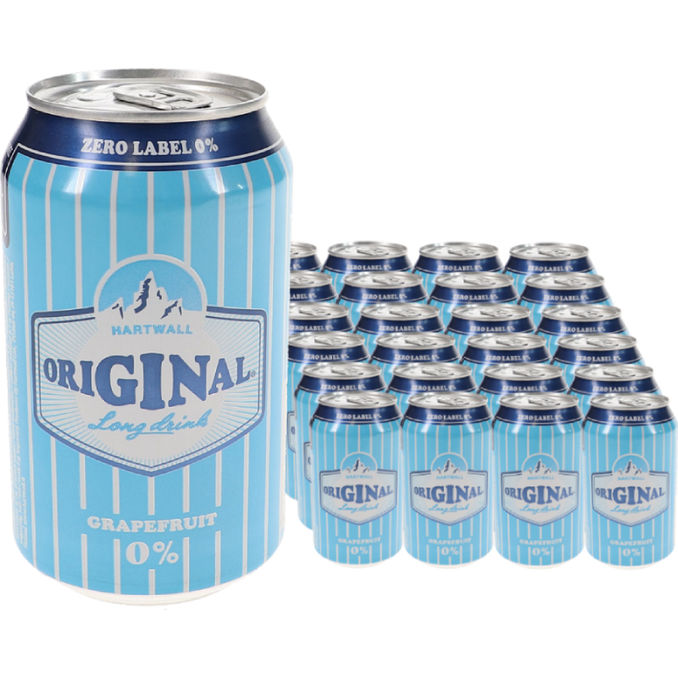 Hartwall Grapefrukt Original Long drink 24-pack