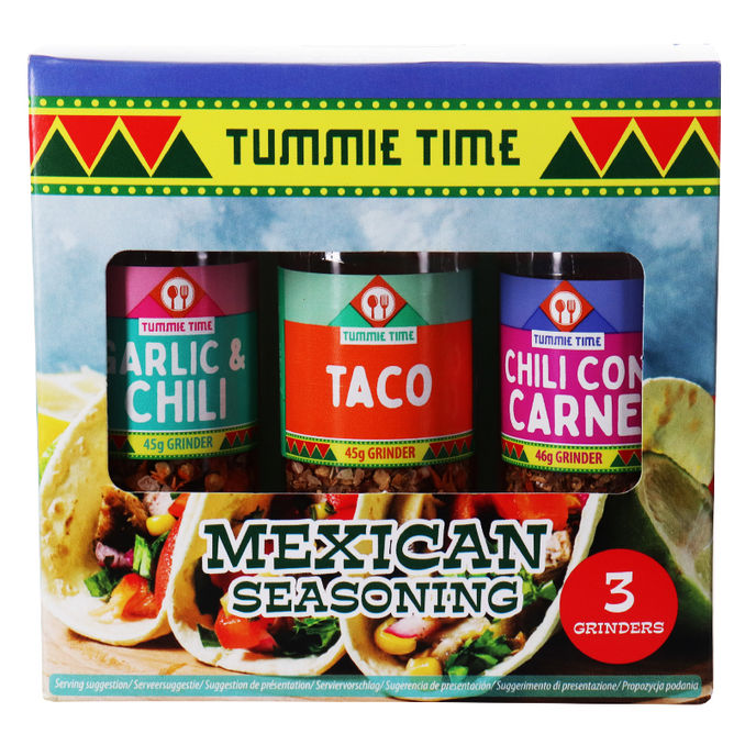 Tummie Time Mexikanische Gewürze, 3er Pack