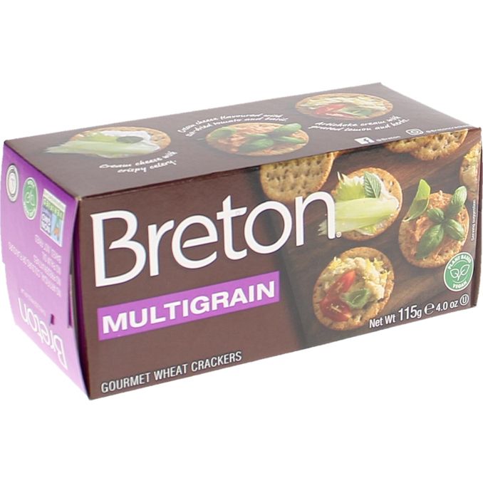 Breton Multigrain Crackers 115g