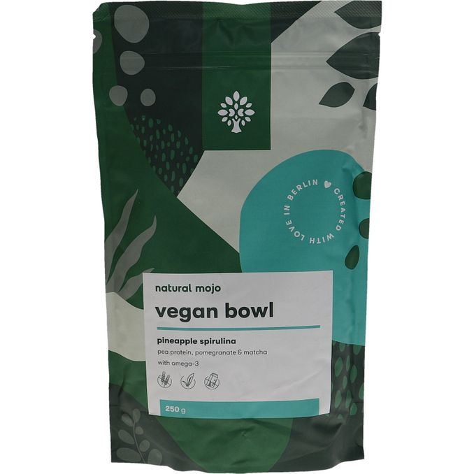 natural mojo Vegan Bowl Ananas Spirulina