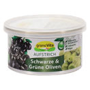 GranoVITA - Aufstrich Schwarze & Grüne Oliven