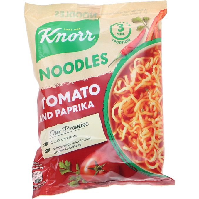 Knorr 3 x Nudlar Tomat