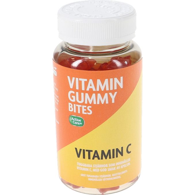 Active Care Gummy Bites C-vitamin 60 st