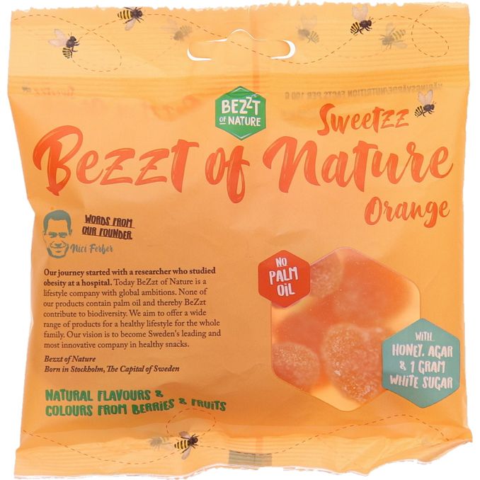 Bezzt of nature Naturligt Godis Orange