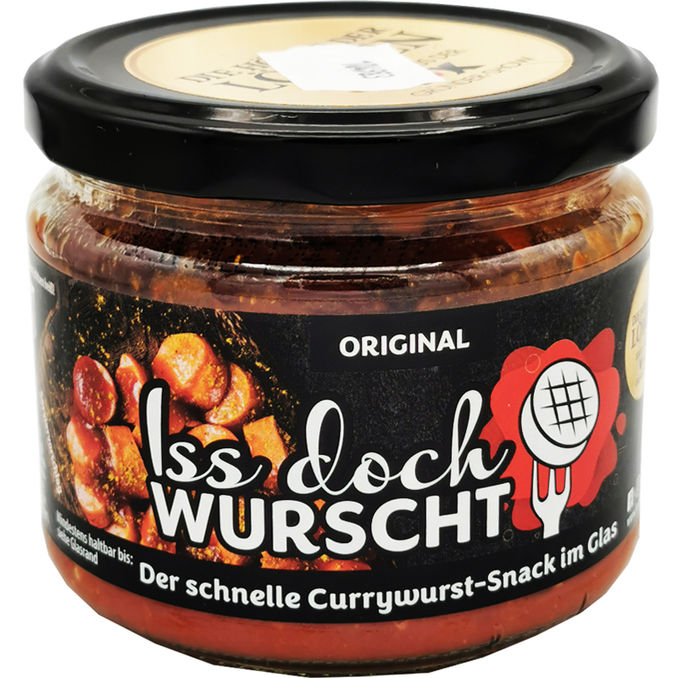 Iss doch Wurscht Currywurst-Snack Original