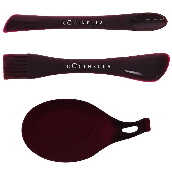 Cucinella Silikon Backhelfer-Set, 3-teilig