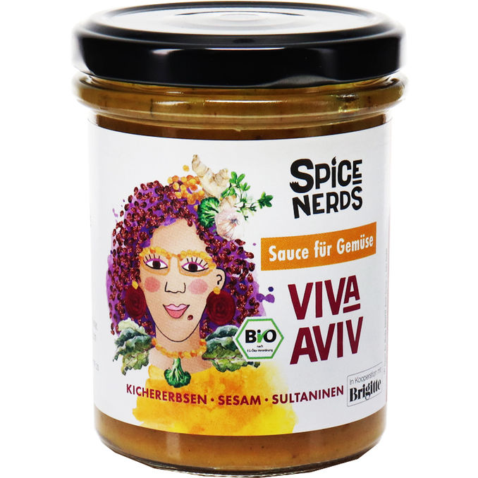 Spice Nerds BIO Viva Aviv Sauce für Gemüse