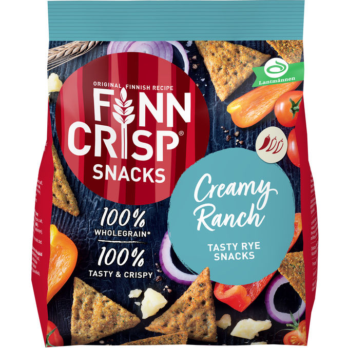 Finn Crisp Rugsnacks Creamy Ranch 150 g