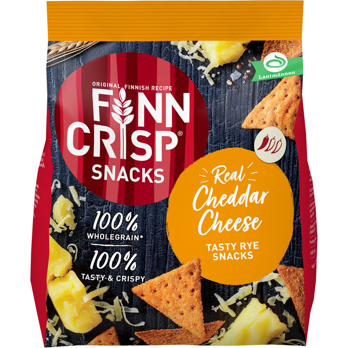 Finn Crisp Rugsnacks Cheddar Cheese