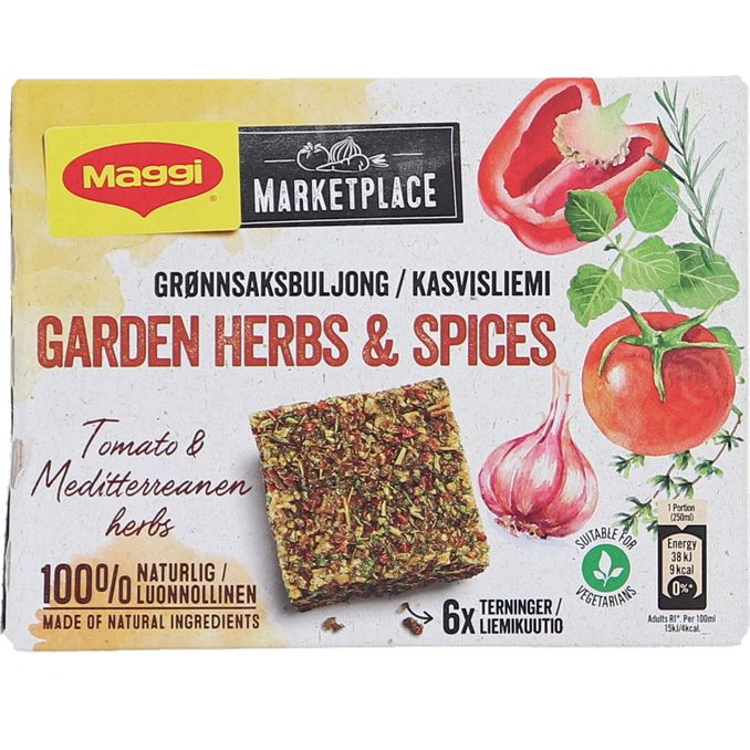 Maggi Grönsaksbuljong Örter