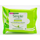 null Simple Facial Wipes Exfoliating Pack of 25