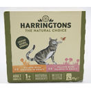 null Harringtons Wet Cat Food Mixed Cases of Salmon and Chicken 8 x 85g