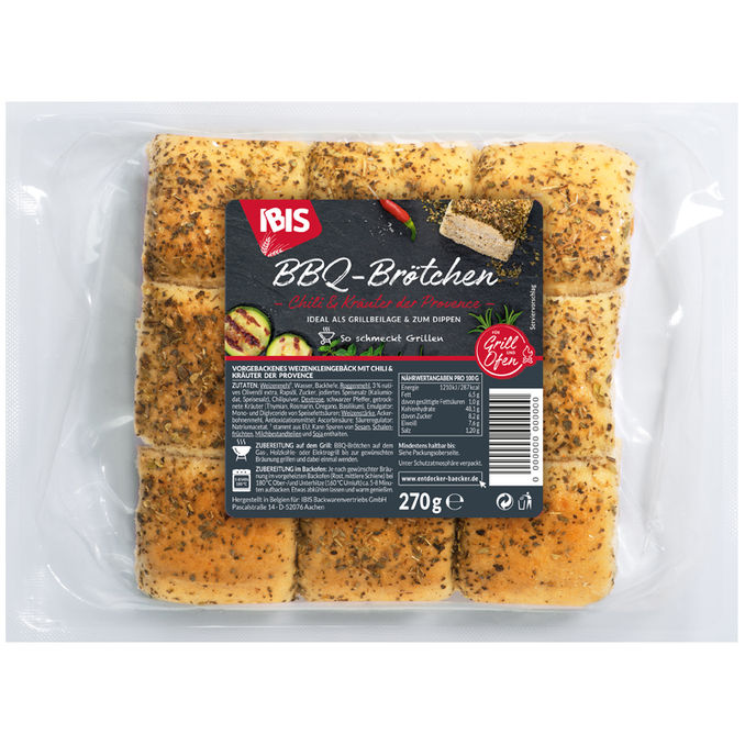 Ibis BBQ Brötchen Chili & Kräuter