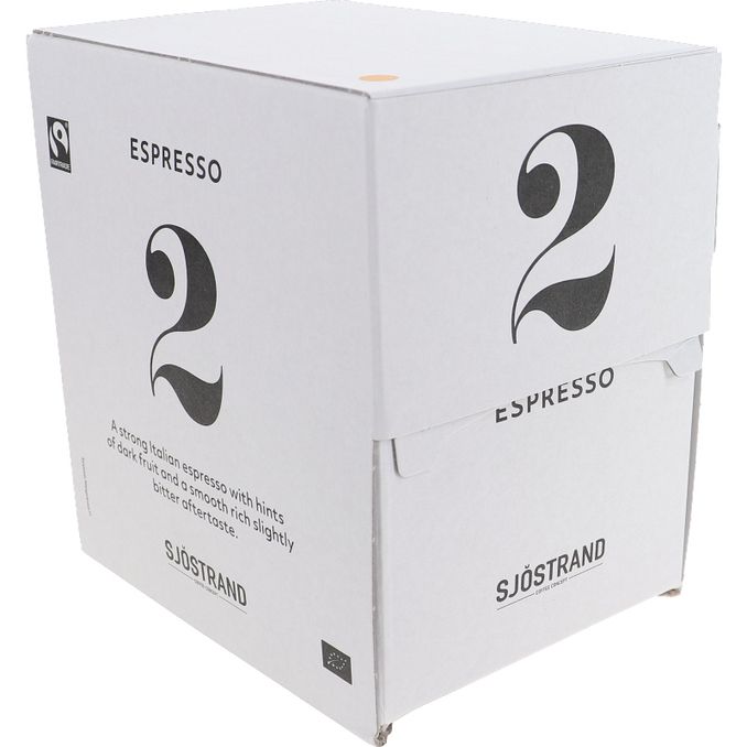 Sjöstrand Coffee N°2 Kahvikapselit Espresso 100-pack