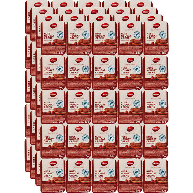 Göbber Nuss Nougat Creme palmölfrei, 100er Pack