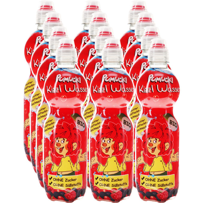 BIO Pumuckl Kizzl Wasser, 12er Pack (EINWEG) zzgl. Pfand
