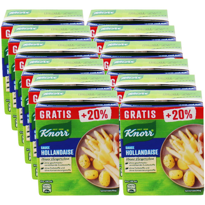 Knorr Sauce Hollandaise +20%, 12er Pack