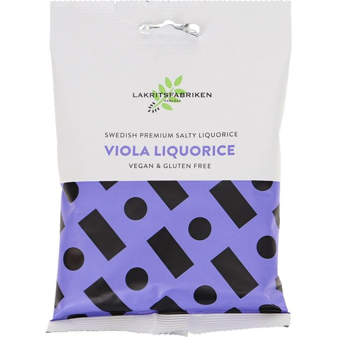 Lakritsfabriken Lakrits Premium White Viola100g