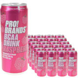 Pro!Brands Energidryck Hallon BCAA 24-pack 