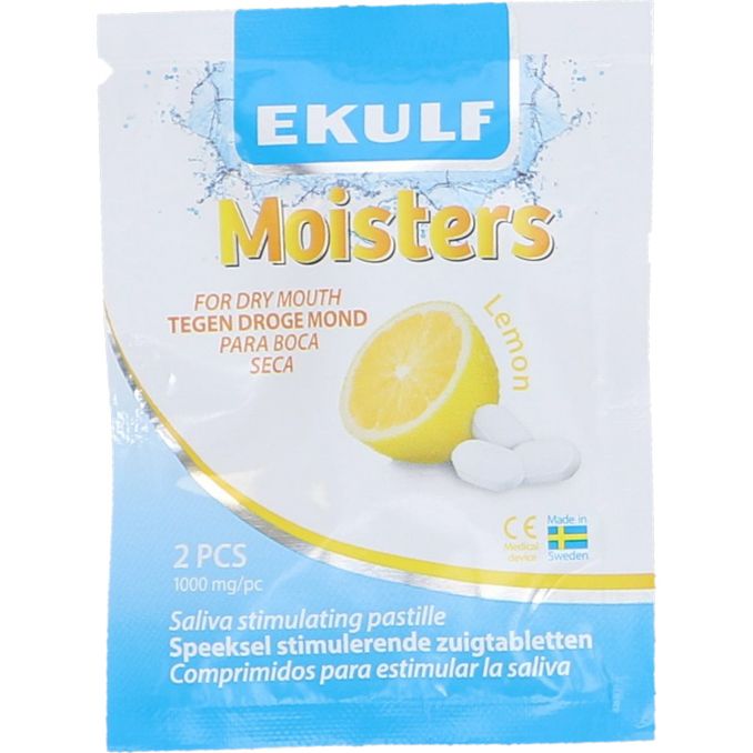 Ekulf Sugtabletter Citron 2 st