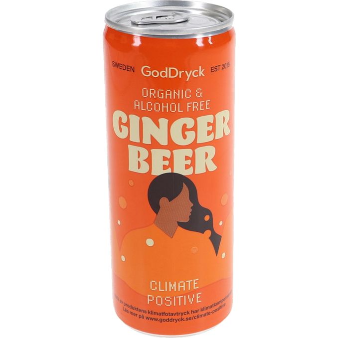 GodDryck Alkoholfri Ginger Beer 250ml Eco