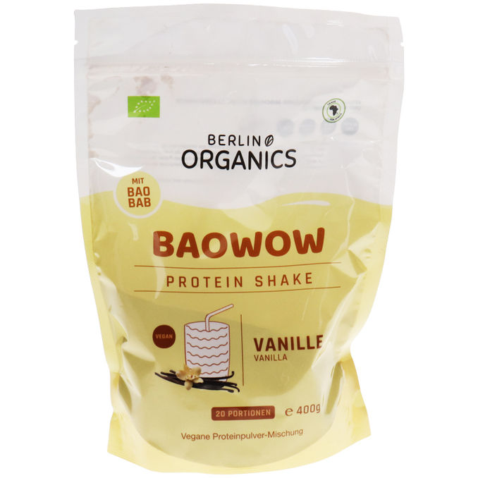Berlin Organics BIO BAOWOW Protein Shake Vanille