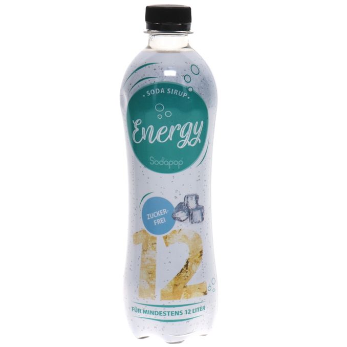 Sodapop Soda Sirup Energy, zuckerfrei