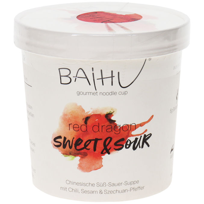 Baihu Gourmet Noodle Cup Red Dragon Sweet & Sour