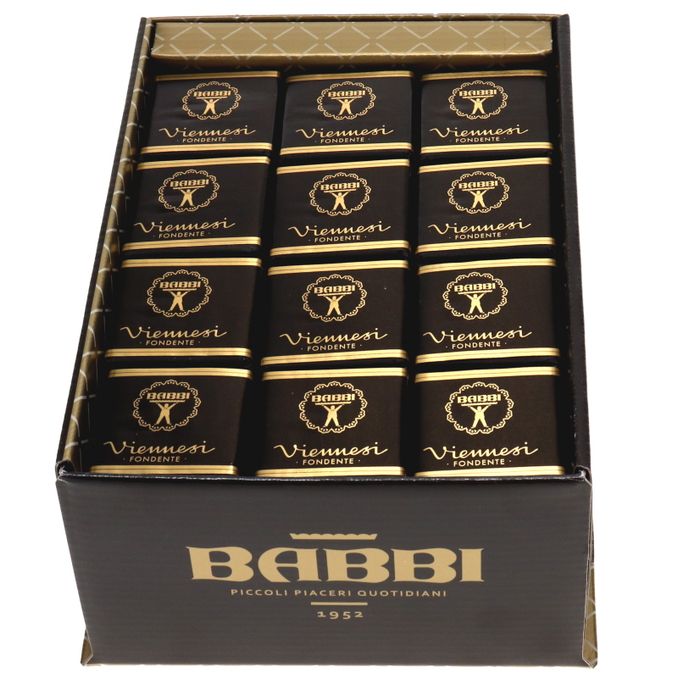 Babbi Viennesi Fondente Waffeln, 60er Pack