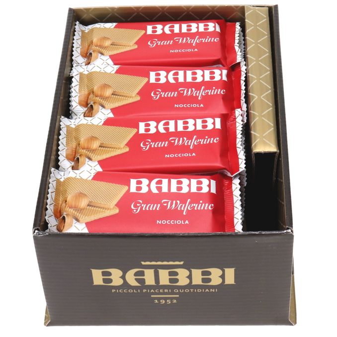 Babbi Gran Waferino Nocciola, 24er Pack
