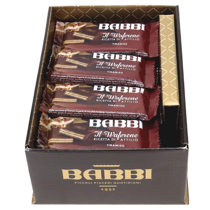 Babbi Waferone Tiramisú, 24er Pack