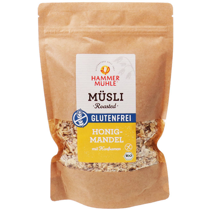 Hammermühle BIO Roasted Müsli Honig Mandel
