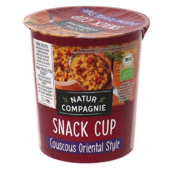 Natur Compagnie BIO Snack Cup Couscous Oriental Style