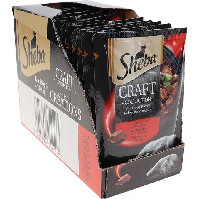 Sheba Kissanruoka Härkä 12-pack