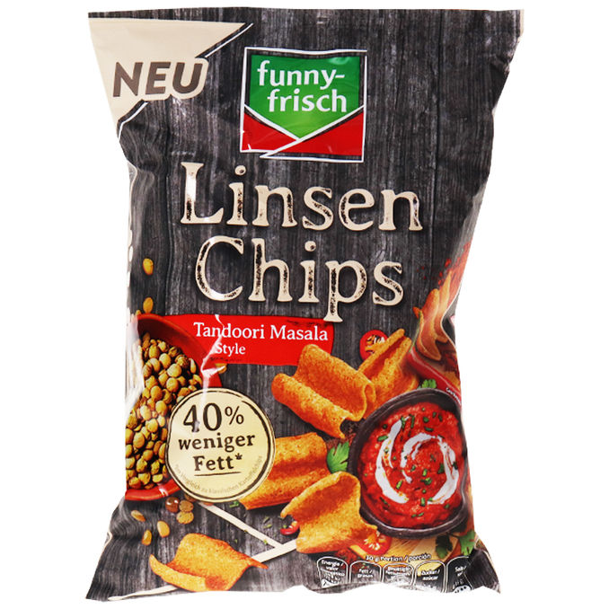 Funny Frisch Linsen Chips Tandoori Masala Style
