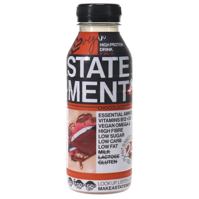 Statement Proteindrink Schokolade