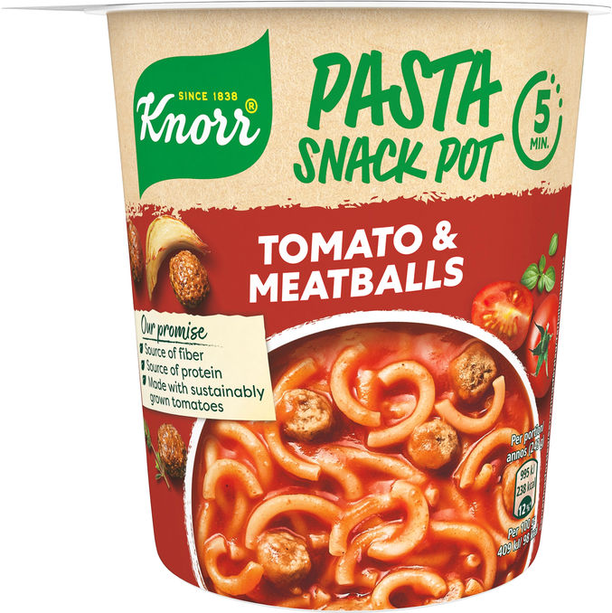 Knorr 2 x Snackpot Tomat &amp; Köttbullar