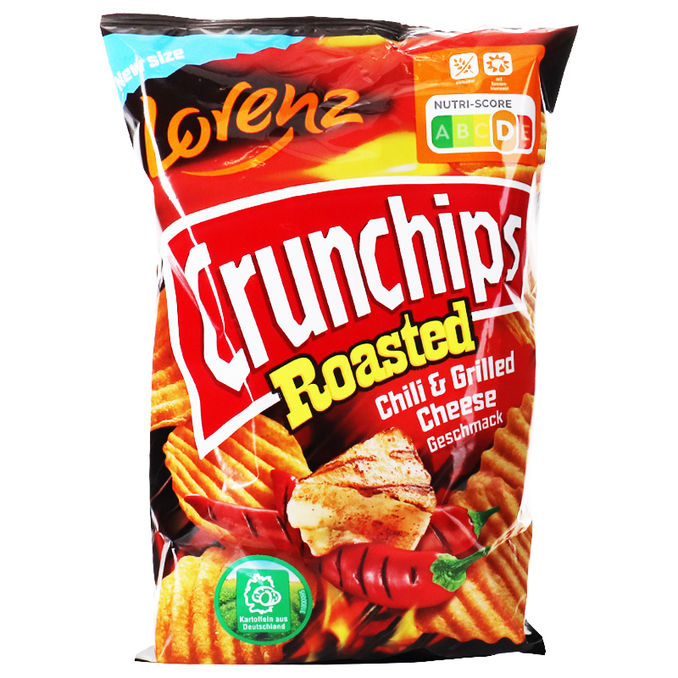 Lorenz Crunchips Roasted Chili & Grilled Cheese