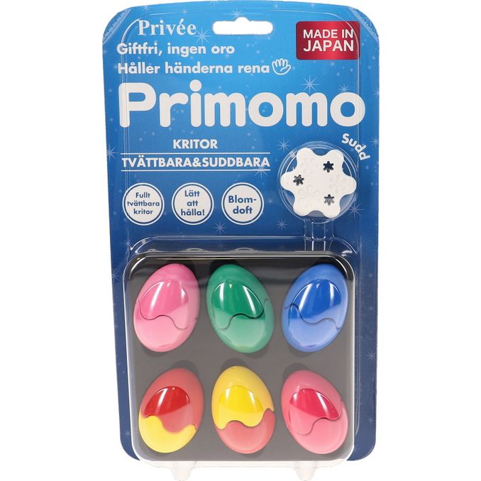 PRIMOMO Värikynämunat Lapsille 6 kpl