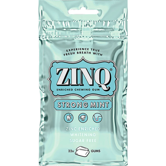 ZINQ 2 x Tuggummi Strong Mint