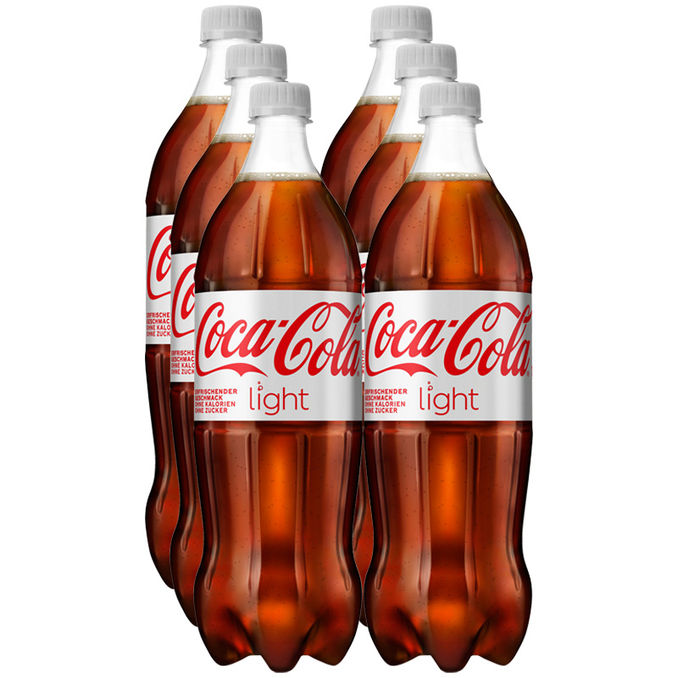 Coca Cola Light Angebot Diese Woche Coca-Cola Light, 6er Pack (EINWEG) zzgl. Pfand, 6x 1,25L von Coca-Cola