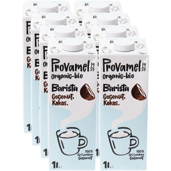 PROVAMEL BIO Barista Kokosdrink, 8er Pack